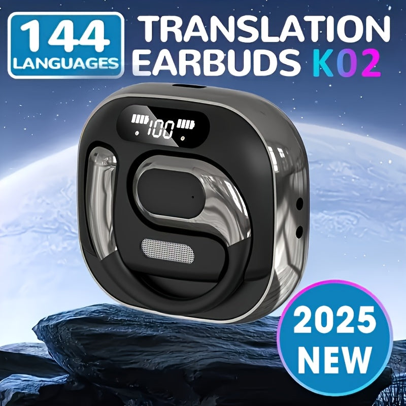 3-IN-1 - AI TRANSLATION EARBUDS, REAL-TIME 144 LANGUAGES & ACCENTS