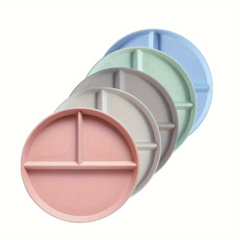 5pcs - SEPARATOR ANTI-FALL DINNER PLATE e/FOOD TRAY