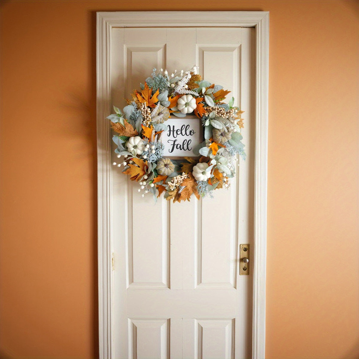 18" - CLASSIC AUTUMN/FALL/THANKSGIVING FRONT DOOR WEATHS
