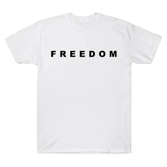 CHARLIE KIRK CASUAL SHORT SLEEVE FREEDOM T-SHIRTS