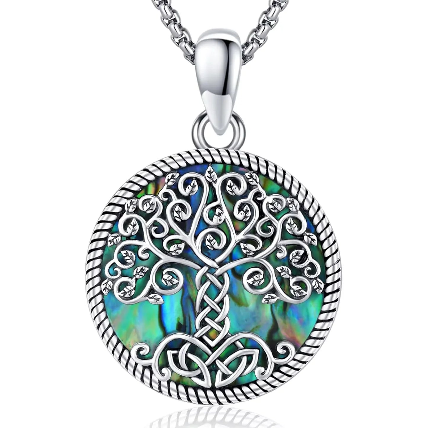 925 STERLING SILVER TREE OF LIFE NECKLACE PENDANT