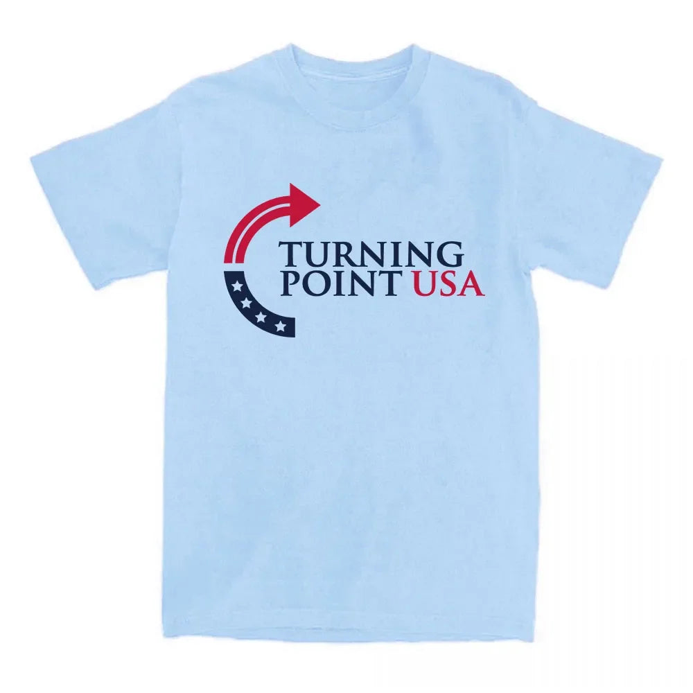 TURNING POINT USA SHORT SLEEVE COTTON T-SHIRT