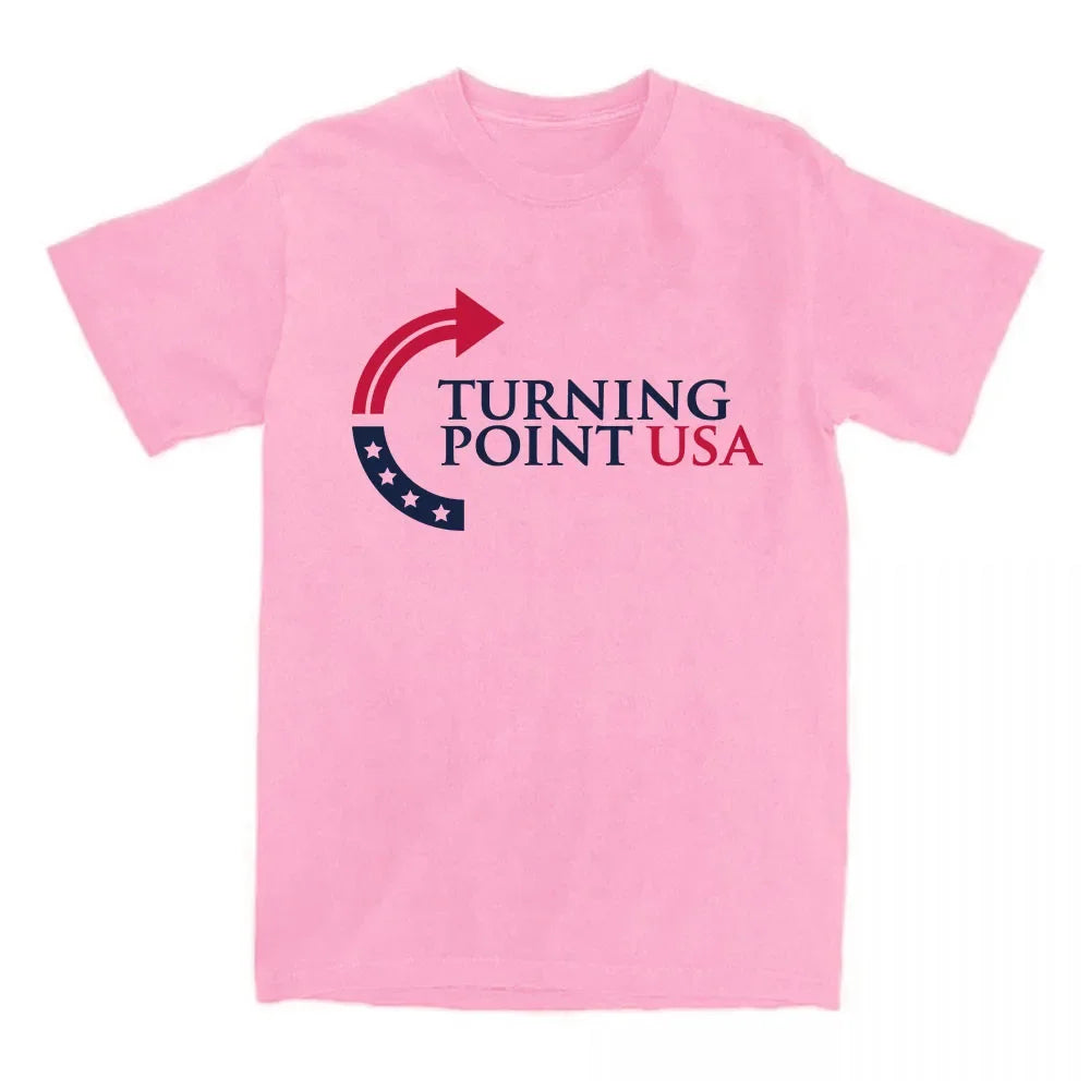 TURNING POINT USA SHORT SLEEVE COTTON T-SHIRT