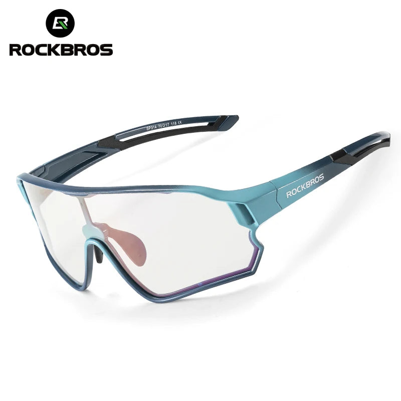 CHILDREN'S POLARIZED PHOTOCHROMIC LENSE CYCLING GLASSES
