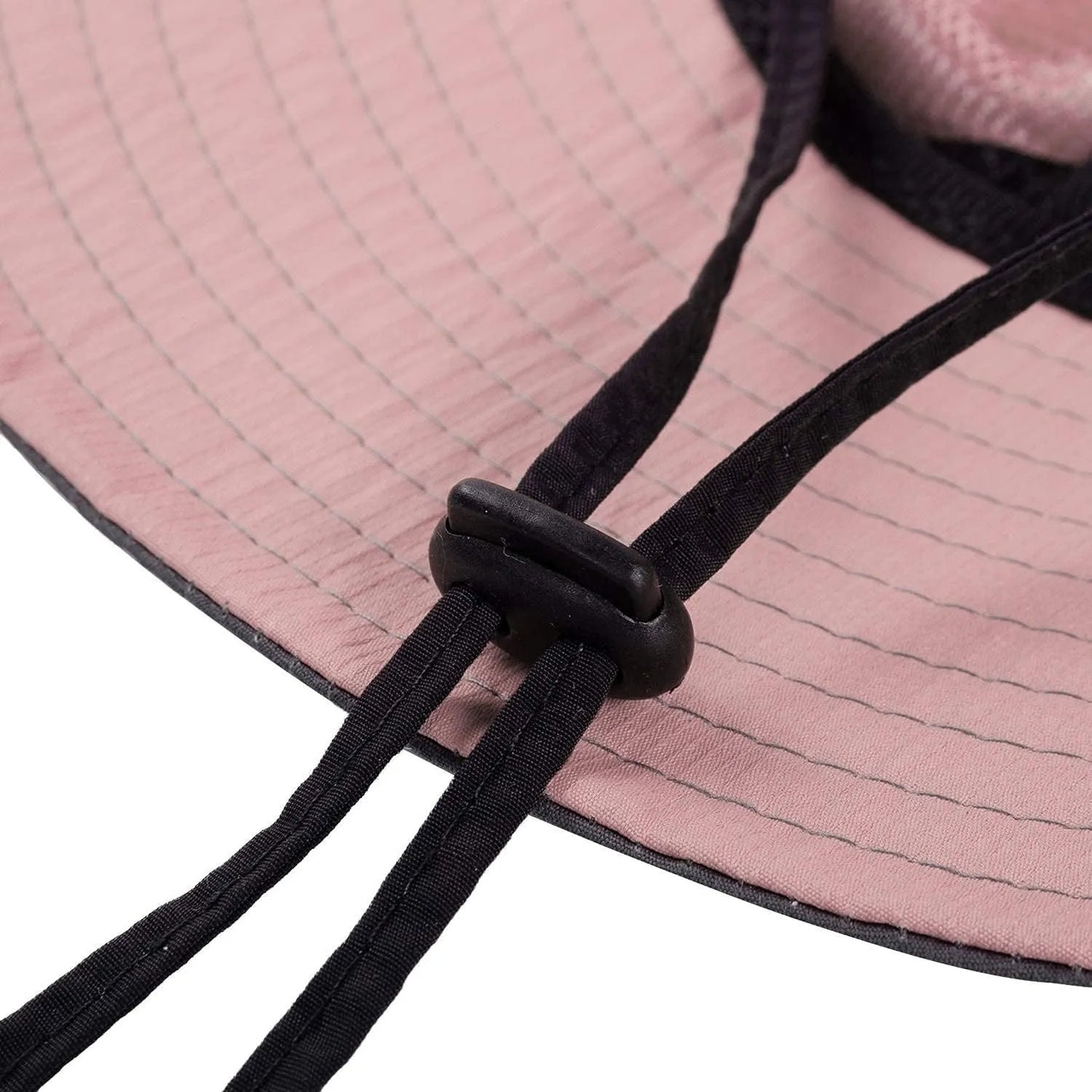 UV PROTECTION PONYTAIL SUN BUCKET HAT