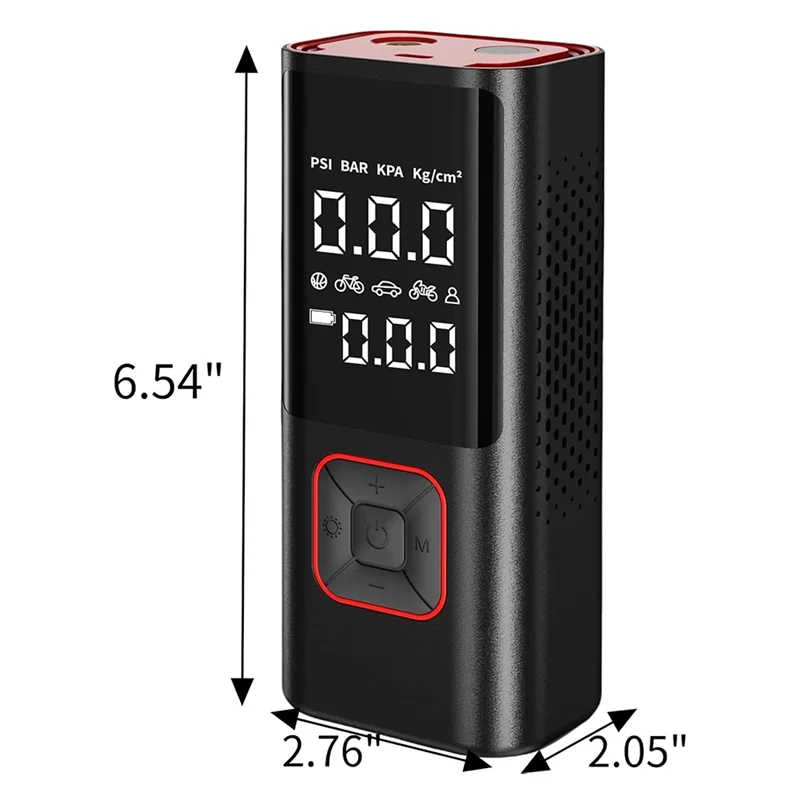 150 psi - CORDLESS PORTABLE AIR COMPRESSOR TIRE INFLATOR