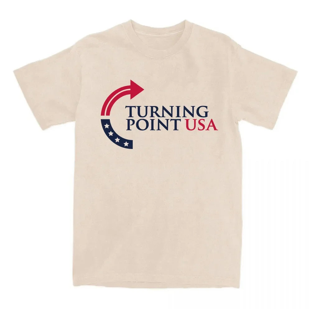 TURNING POINT USA SHORT SLEEVE COTTON T-SHIRT