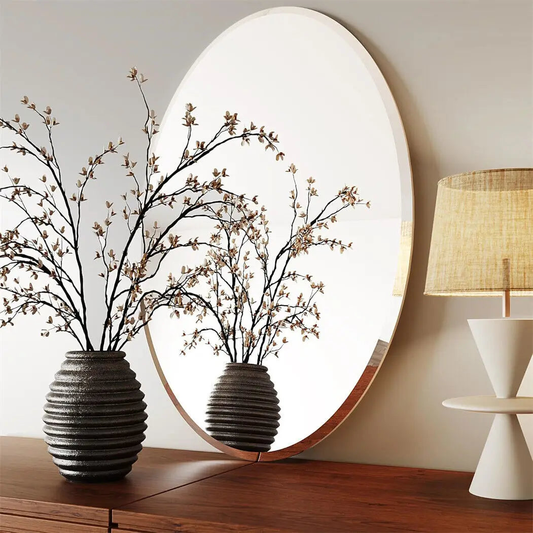FRAMELESS HIGH DEFINITION OVAL/ELLIPTICAL MIRROR