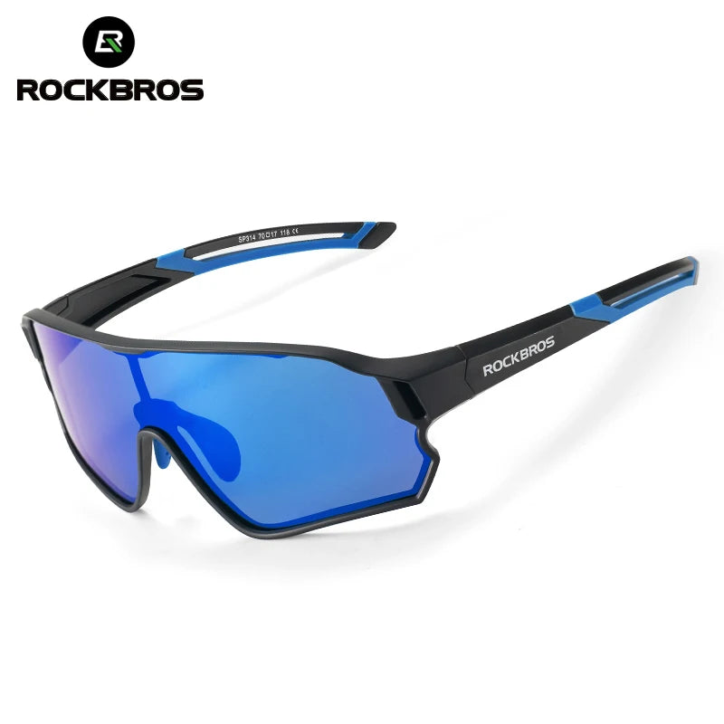 CHILDREN'S POLARIZED PHOTOCHROMIC LENSE CYCLING GLASSES