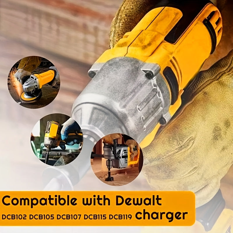 2-Pack  20V, 12.0Ahm REPLACEMENT LITHIUM-ION MAX BATTERIES DEWALT COMPATIBLE