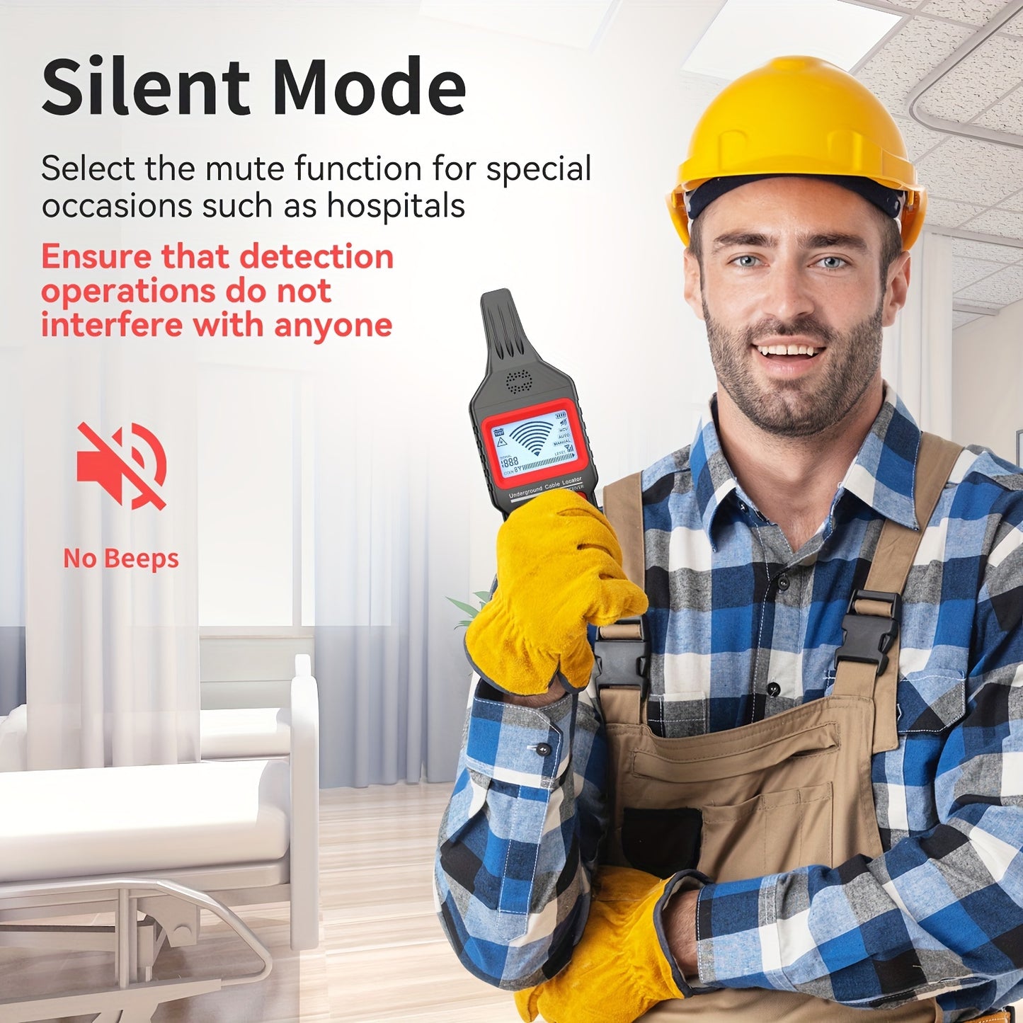 UNDERGROUND CABLE/WIRE/PIPE LOCATOR CIRCUIT TRACER