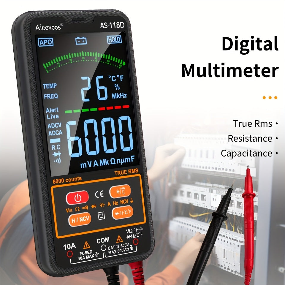 AUTO-RANGING SMART DIGITAL MULTIMETER ELECTRICAL TESTER