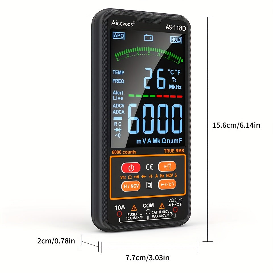 AUTO-RANGING SMART DIGITAL MULTIMETER ELECTRICAL TESTER