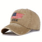 MEN'S RETRO USA FLAG BASEBALL CAP