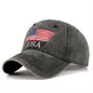 MEN'S RETRO USA FLAG BASEBALL CAP