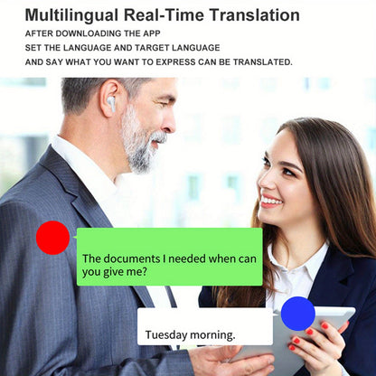 144 LANGUAGES - REAL-TIME TRANSLATOR EARBUDS SMART VOICE
