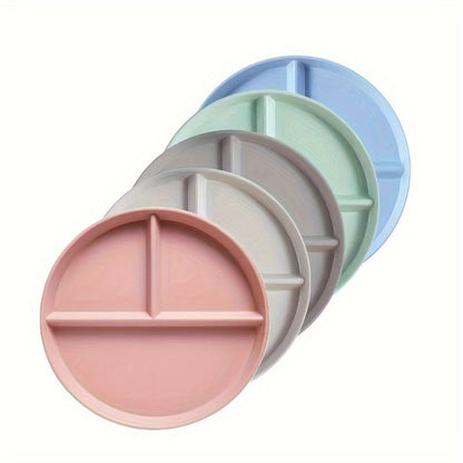 5pcs - SEPARATOR ANTI-FALL DINNER PLATE e/FOOD TRAY