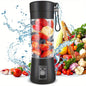 380ml - PORTABLE FOOD GRADE USB BLENDER W/6-STAINLESS STEEL BLADES