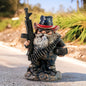 4.9in - GARDEN CITIZEN SOLDIER GNOME W/GUN