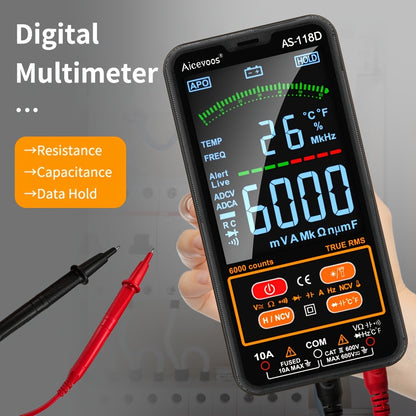 AUTO-RANGING SMART DIGITAL MULTIMETER ELECTRICAL TESTER