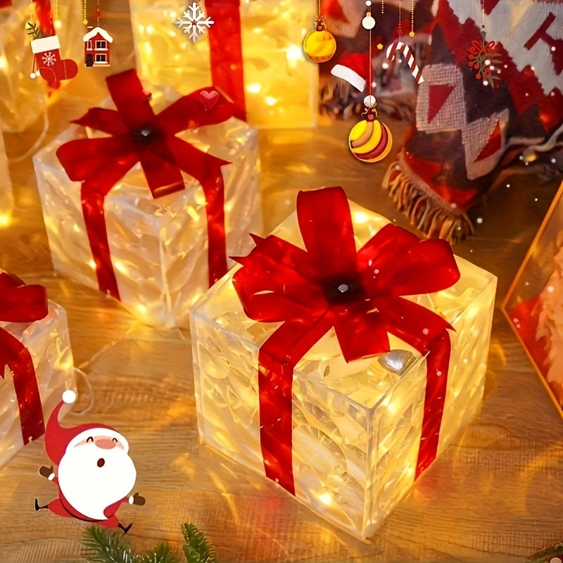 SET OF 3 - EXQUISITE CHRISTMAS NIGHT LIGHT DECORATIONS