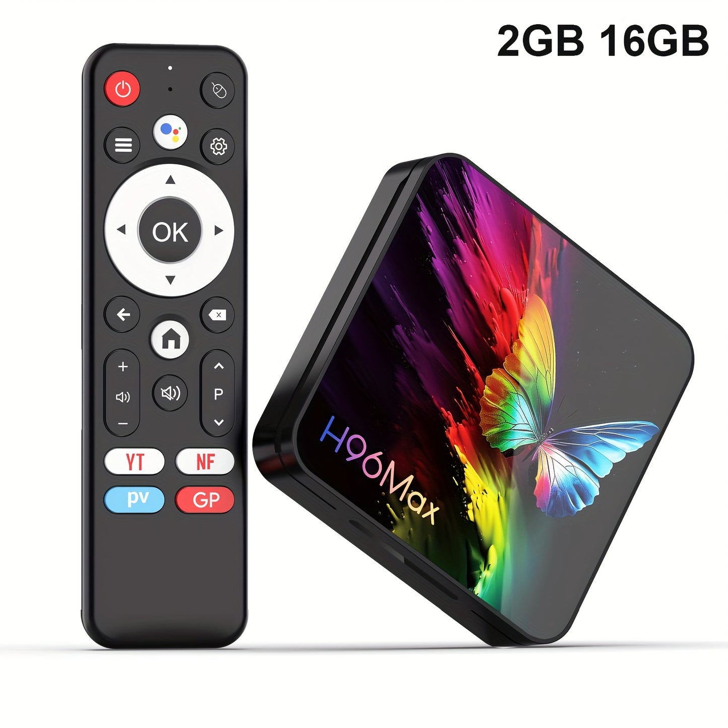ANDROID 14.0 SMART TV BOX WIRELESS GOOGLE VOICE ASSISTANT