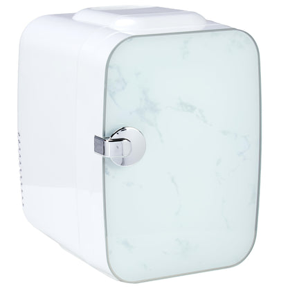 4L - PORTABLE MINI REFRIGERATOR, WARM/COOLER, SIX CAN CAPACITY