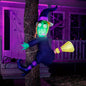4ft - OUTDOOR INFLATABLE HALLOWEEN WITCH W/BUILT-IN LIGHTS