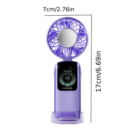 100-SPEED - PORTABLE ULTRA QUIET REFRIGERATION HANDHELD FAN