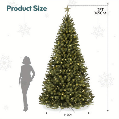 4.5ft/6.5ft/8.5ft - CONTEMPORARY FAUX CASHMERE CHRISTMAS TREE