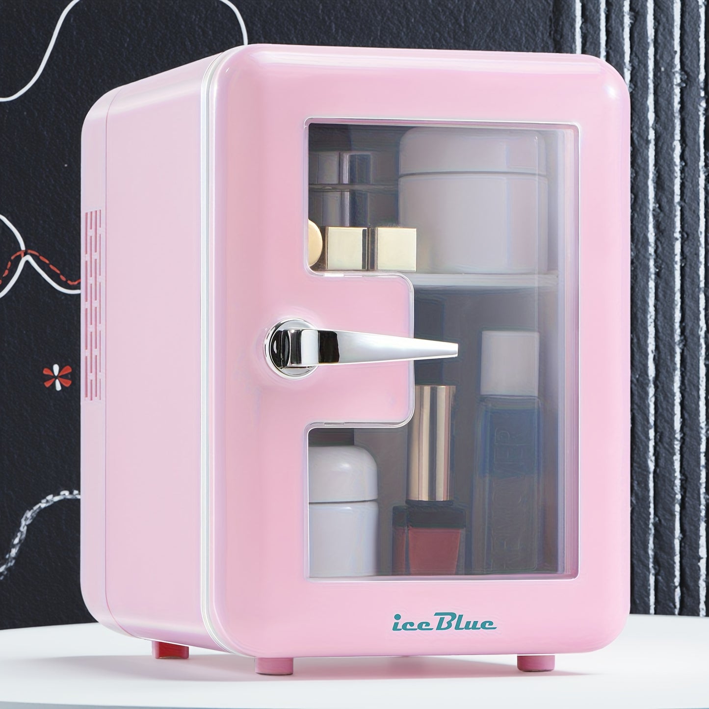 4-LITRE - DUAL PURPOSE MINI REFRIGERATOR DRINK COOLER/COSMETICS