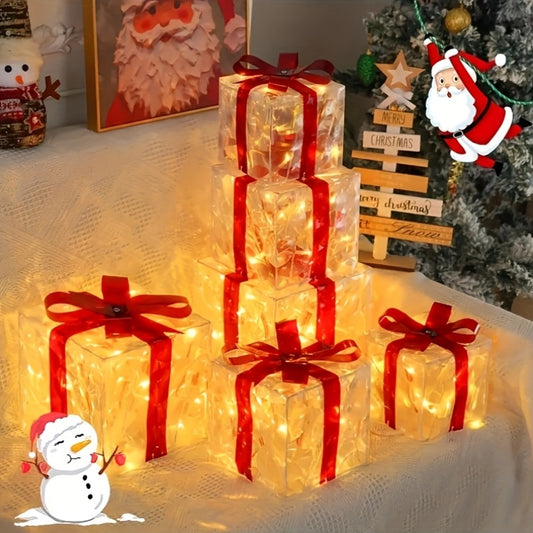 SET OF 3 - EXQUISITE CHRISTMAS NIGHT LIGHT DECORATIONS