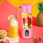 380ml - PORTABLE FOOD GRADE USB BLENDER W/6-STAINLESS STEEL BLADES