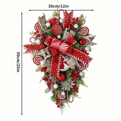 LUXURIOUS ELEGANT CHRISTMAS FRONT DOOR WREATH DECORATIONS