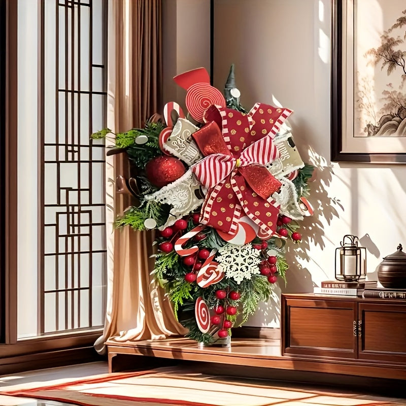 LUXURIOUS ELEGANT CHRISTMAS FRONT DOOR WREATH DECORATIONS