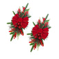 2pcs/3pcs/4pcs/5pcs, 23.62in -  CHRISTMAS STAIR FRONT DOOR WREATHS DECORATIONS