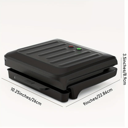 1pc - ELECTRIC NON-STICK HOT DOG MACHINE/GRILL W/OIL DRIP TRAY