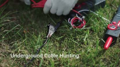 UNDERGROUND CABLE/WIRE/PIPE LOCATOR CIRCUIT TRACER