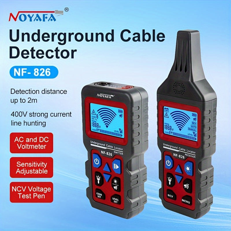 UNDERGROUND CABLE/WIRE/PIPE LOCATOR CIRCUIT TRACER