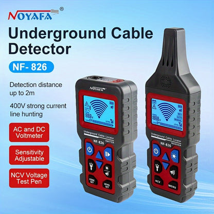 UNDERGROUND CABLE/WIRE/PIPE LOCATOR CIRCUIT TRACER