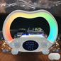 6-in-1 - NIGHT LIGHT, WIRELESS CHARGER/SPEAKER/ALARM CLOCK