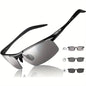 PHOTOCHROMIC POLARIZED MEN'S SUNGLASSES UV400 PROTECTION