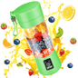 380ml - PORTABLE FOOD GRADE USB BLENDER W/6-STAINLESS STEEL BLADES