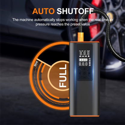 150 PSI - PORTABLE CORDLESS AIR COMPRESSOR TIRE INFLATOR