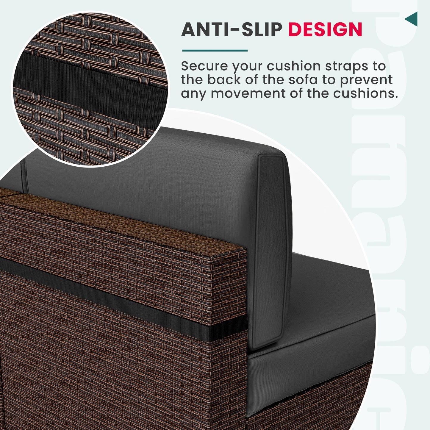 14 pcs Outdoor Deep Seat Patio Furniture Replacement Cushions