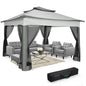11-Feet x 11-Feet - Pop-Up Backyard Gazebo W/Mosquito Netting & Carrying Bag
