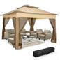 11-Feet x 11-Feet - Pop-Up Backyard Gazebo W/Mosquito Netting & Carrying Bag