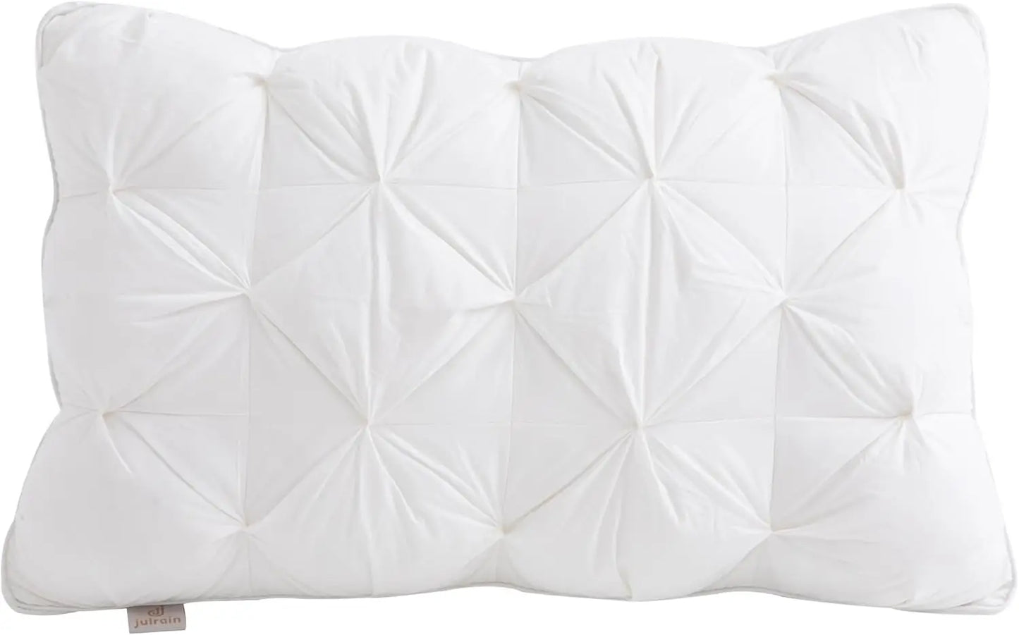 SET of 2 - QUEEN SIZE FLUFFY DOWN BED PILLOWS SOFT