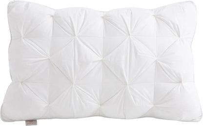 SET of 2 - QUEEN SIZE FLUFFY DOWN BED PILLOWS SOFT
