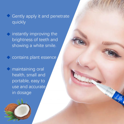 2pcs 3ml TEETH WHITENING PEN STAIN REMOVER ENAMEL REPAIR